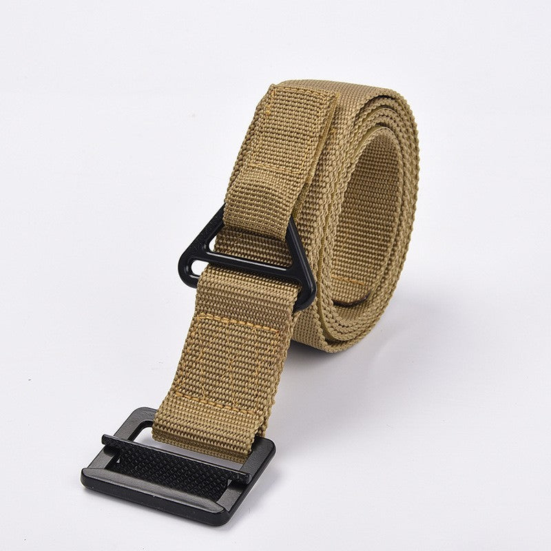 CBD Outdoor Combat Tactical Belt cqb Sagging Rescue Belt Recreational sports climbing men's and women's imitation nylon belt