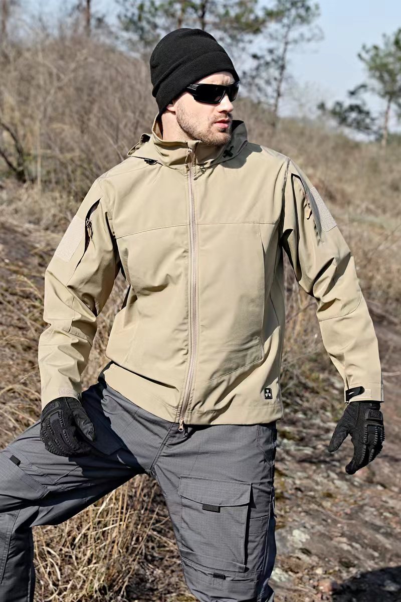 Consul lightweight tactical jacket outdoor soft-shell storm jacket Spring and autumn mountaineering jacket Army fan jacket