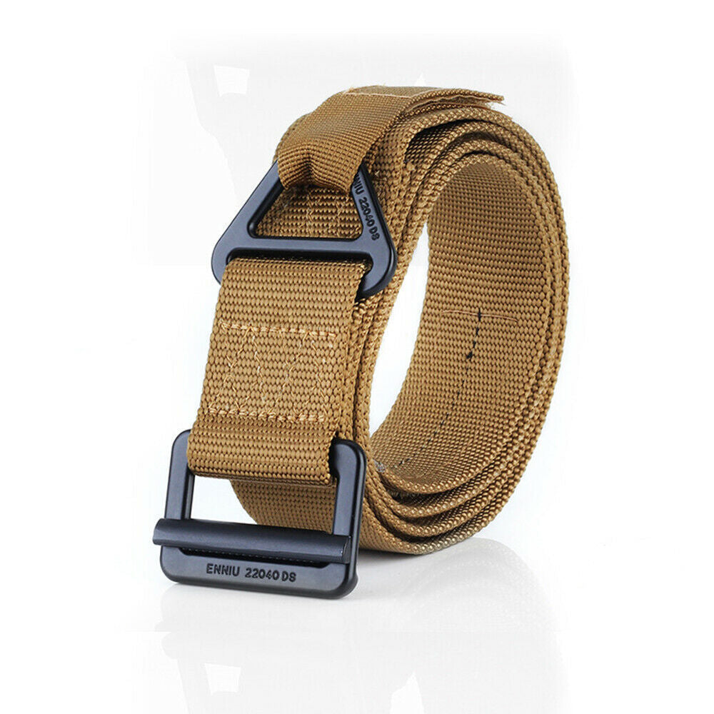 CBD Outdoor Combat Tactical Belt cqb Sagging Rescue Belt Recreational sports climbing men's and women's imitation nylon belt