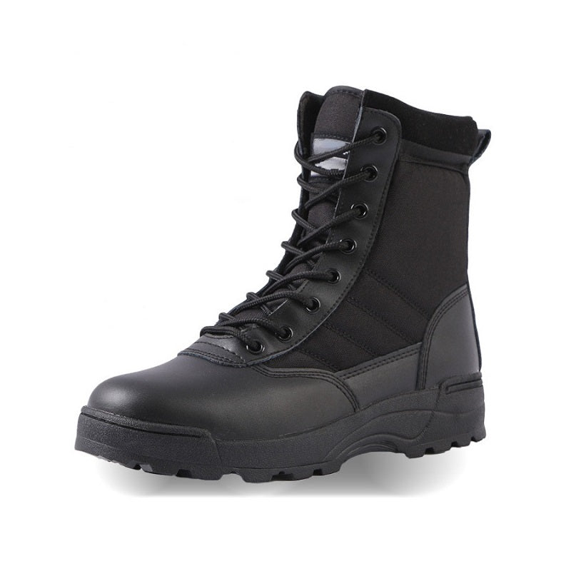 Tactical Boots Breathable High-top Boots Outdoor Men's Desert Combat Tactical Mountaineering Boots