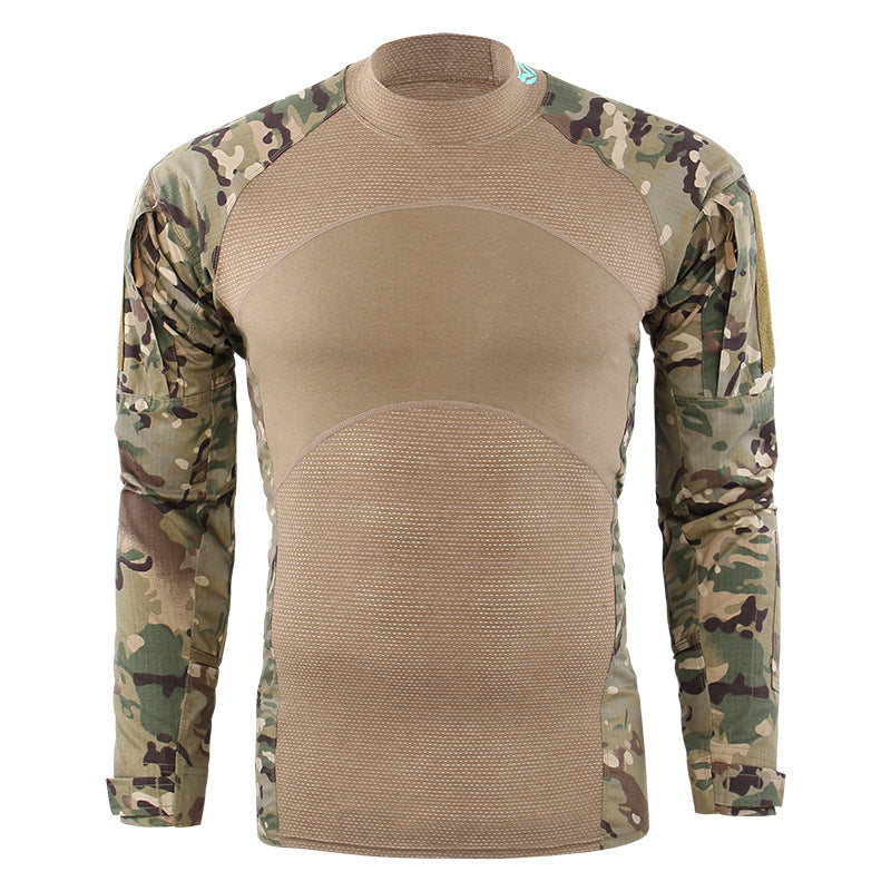 ESDY Outdoor Sports Frog Long Sleeve Men's Combat T-shirts