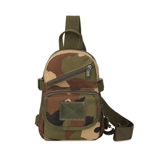 Camouflage Tactics Men's Outdoor Chest Bag Shoulder Bag Sport Chest bag