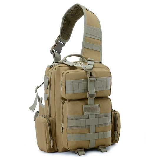 Tactical Army Fans Wild Fishing Cycling Sports Backpack Camouflage Single Shoulder Bag Chest Bag