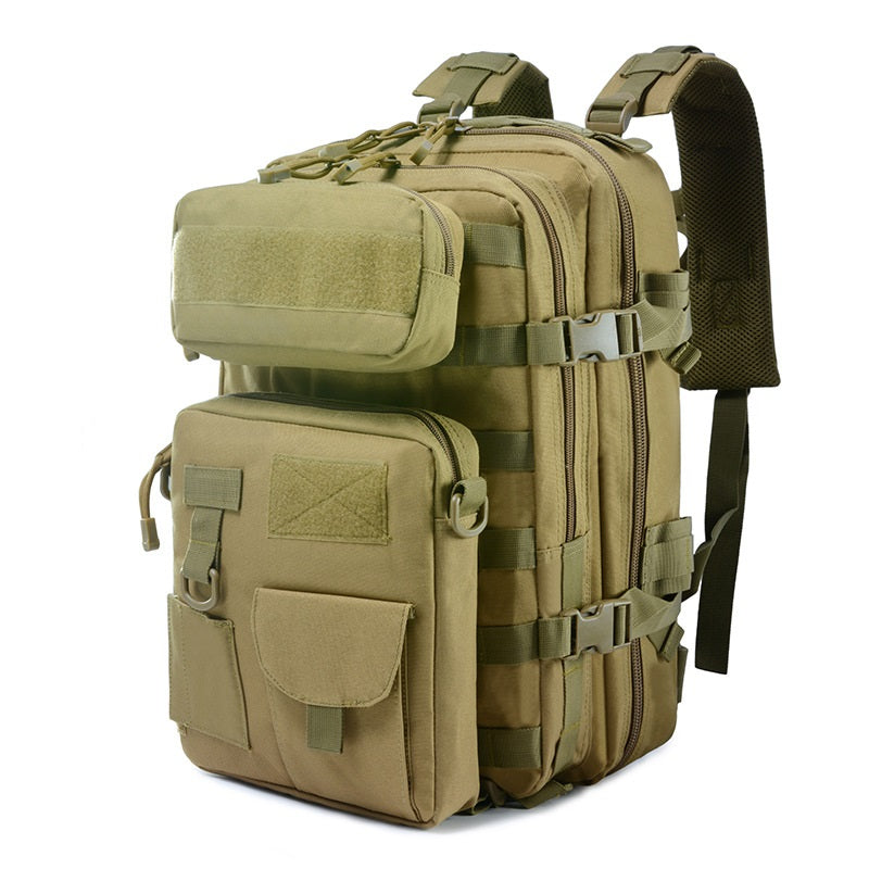 Outdoor Tactical Military Fan Detachable Combination Hiking Backpack