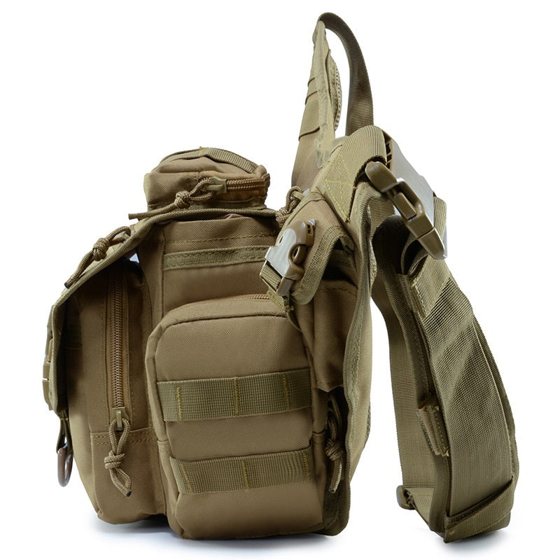 Military Tactical Outdoor Hiking Riding Waterproof Chest Bag