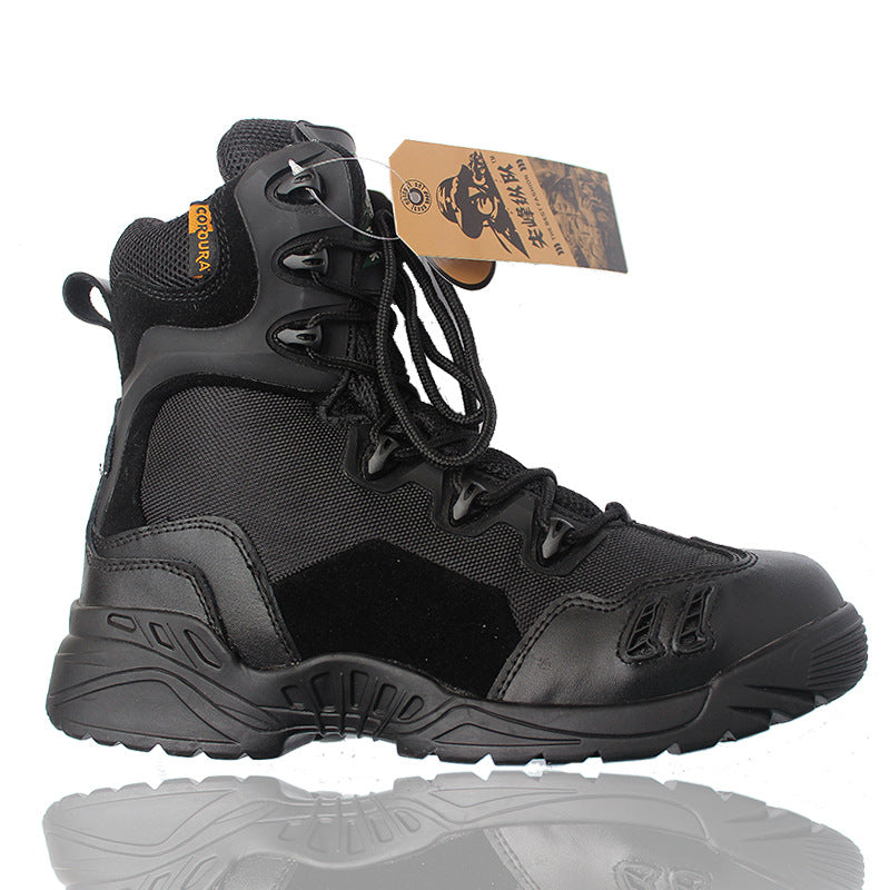 Men's Spring and Autumn Outdoor Mountaineering Boots Desert Tactical Combat Boots