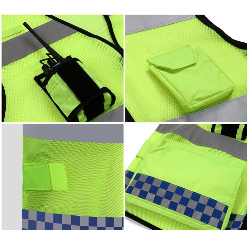 Reflective Vest Traffic Security Construction Printing Reflective Vest