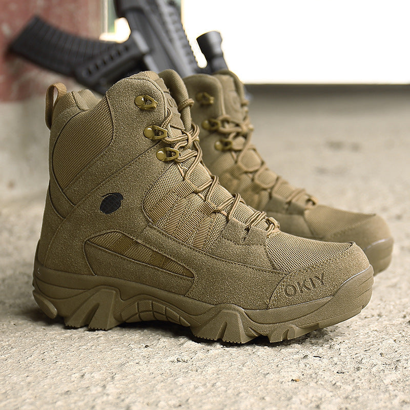 Military Boots Special Forces Hiking Boots Outdoor Waterproof Desert Boots Tactical Boots