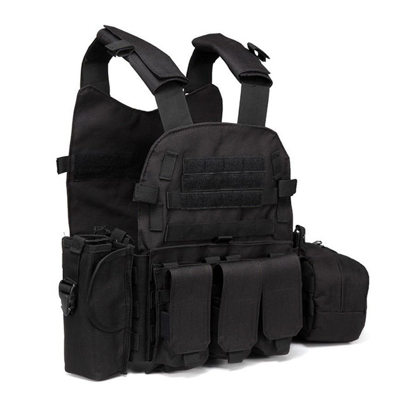 Combined Outdoor Tactical Multi-functional MOLLE Extended Convenient Military Training Combat Vest