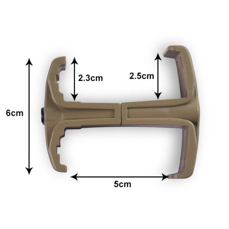 5.56 Magazine Shunt SCAR Nylon M4 Parallel Connector