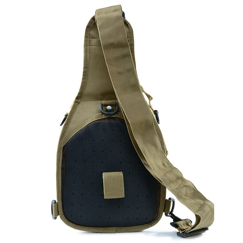 Outdoor Riding Camouflage Field Sport Small Chest Hanging Bag Shoulder Diagonal Cross tactical Chest Bag