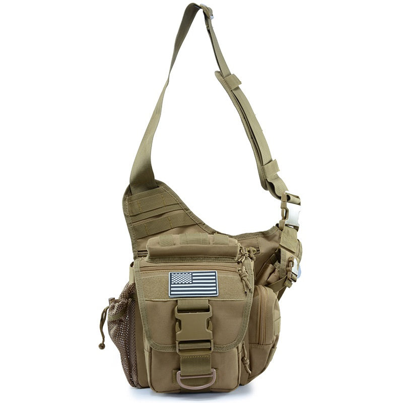 Military Tactical Outdoor Hiking Riding Waterproof Chest Bag