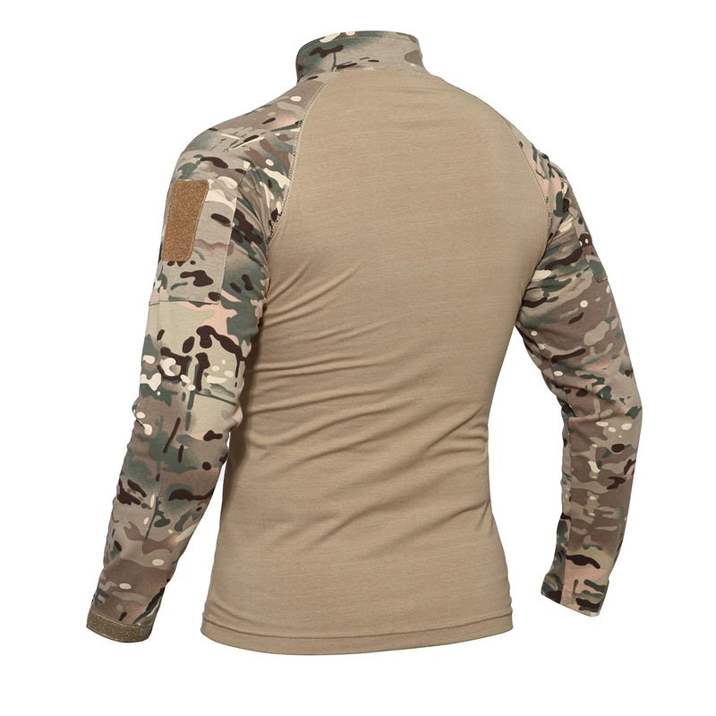 Frog Suit Long Sleeve Outdoor Combat Camouflage Training T-shirts