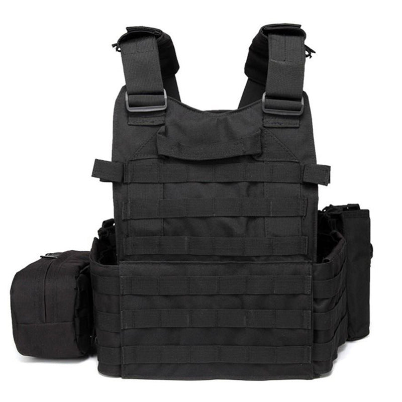 Combined Outdoor Tactical Multi-functional MOLLE Extended Convenient Military Training Combat Vest