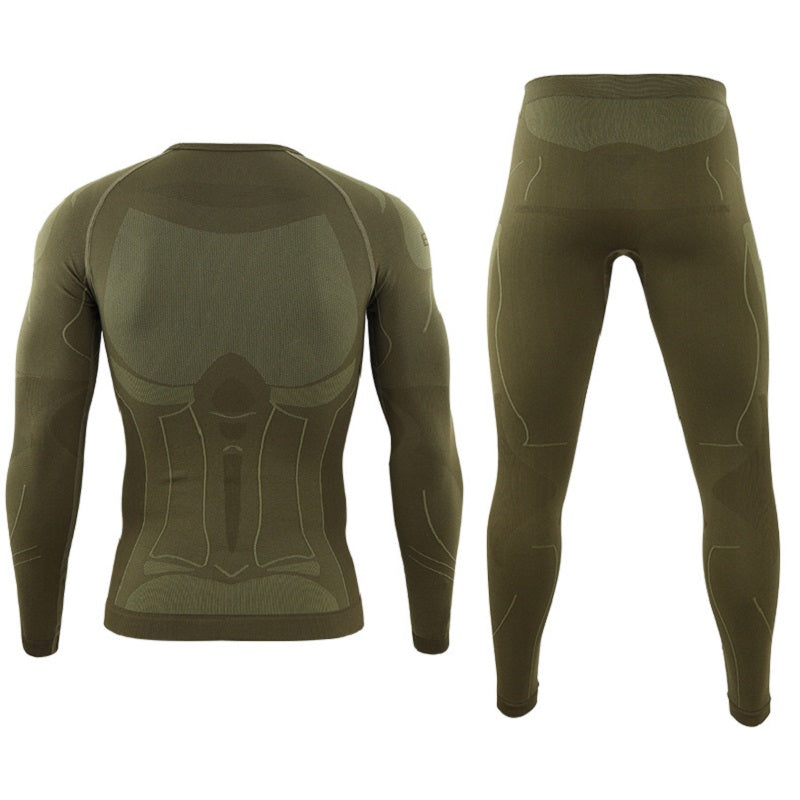 Outdoor Cycling Suits Compression Function Thermal Underwear Set Tight Wicking Sweat Suits