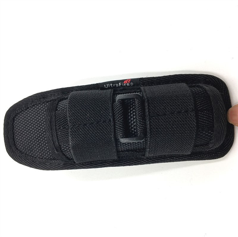 Strong Light Flashlight Belt Back Clip Flashlight Case Back Buckle Flashlight Case Nylon Leather Case