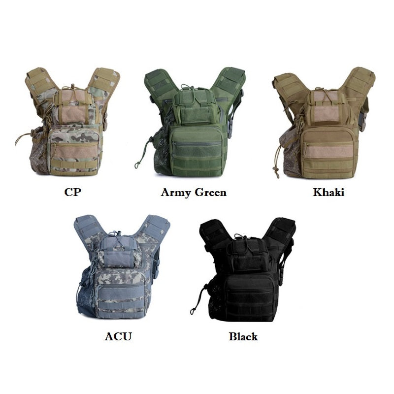 Tactical Outdoor Hiking Photography Bag Shoulder Bag Chest Bag Crossbody Bag