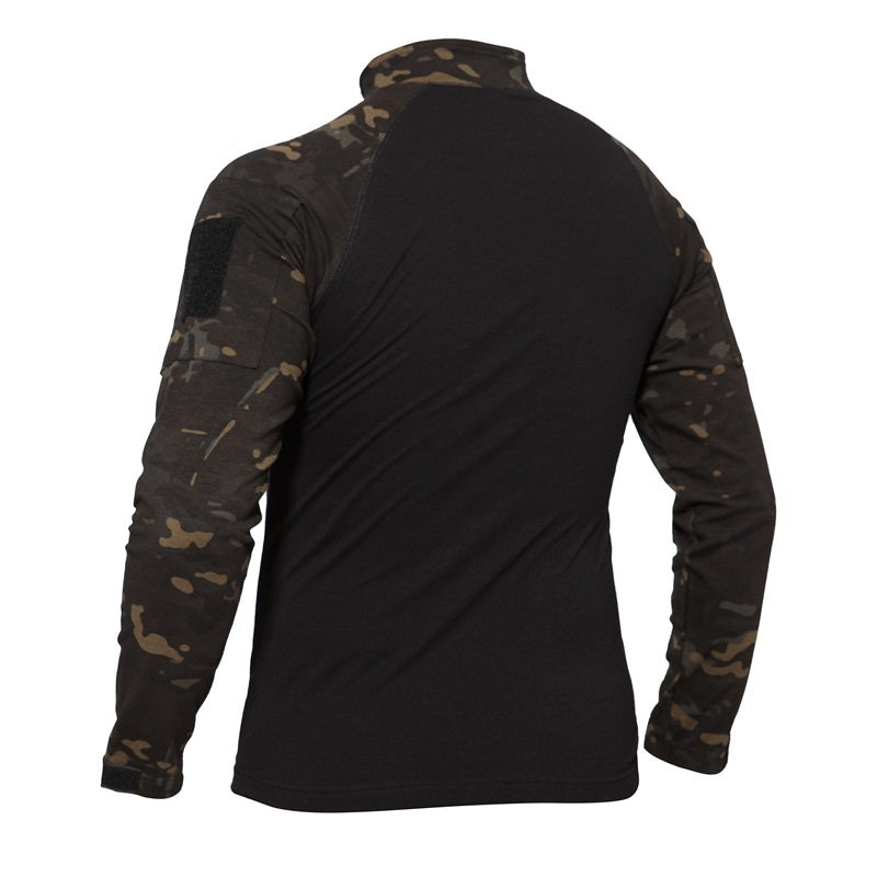 Frog Suit Long Sleeve Outdoor Combat Camouflage Training T-shirts