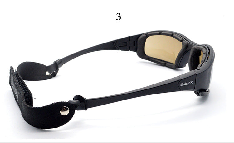 American Daisy X7 Goggles Tactical Sunglasses Shooting Motorcycle Goggles