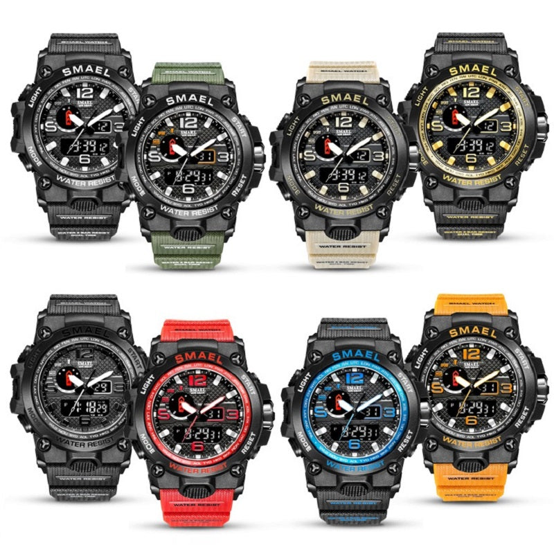 Outdoor Sports Multi-functional Electronic Watches Popular Men's Waterproof Watches