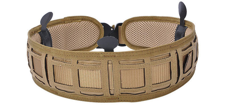 Outdoor Multifunctional Tactical Waist Seal Laser Cut Molle Waterproof Ultra Wide Waist Seal Belt