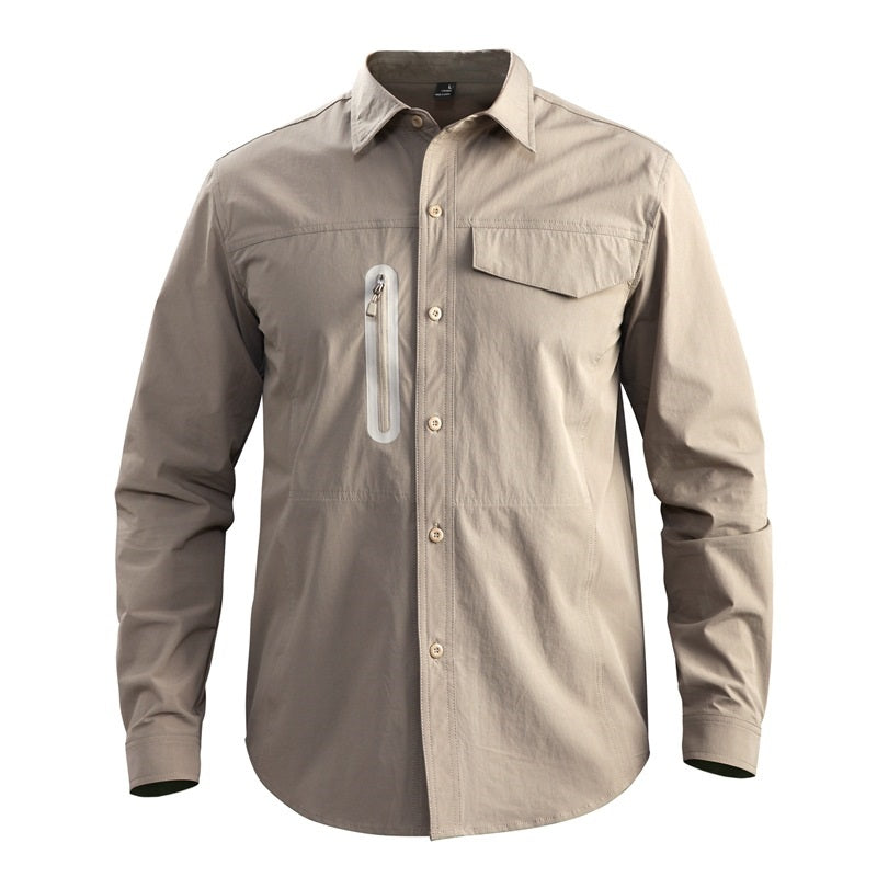 Tactical Outdoor Shirt Quick-drying Stretch Shirt Army Fans Combat Sporting Coat