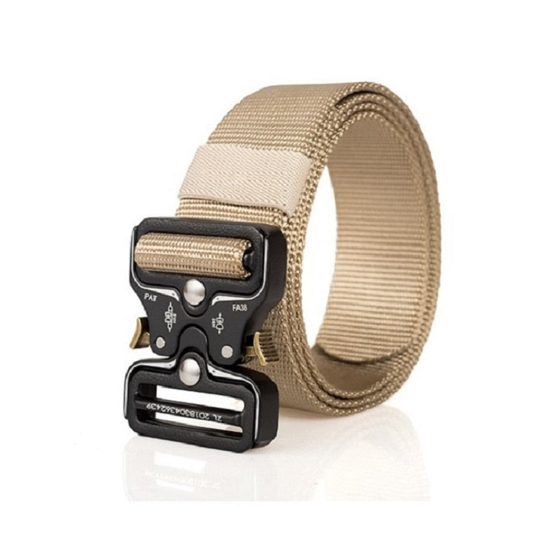 Quick Release Buckle Belt Leisure Outdoor Military Training Tactical Belt