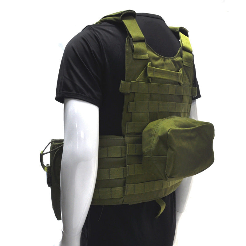 Outdoor Tactical Combat Training Vest Multi-funtional Molle System Vest