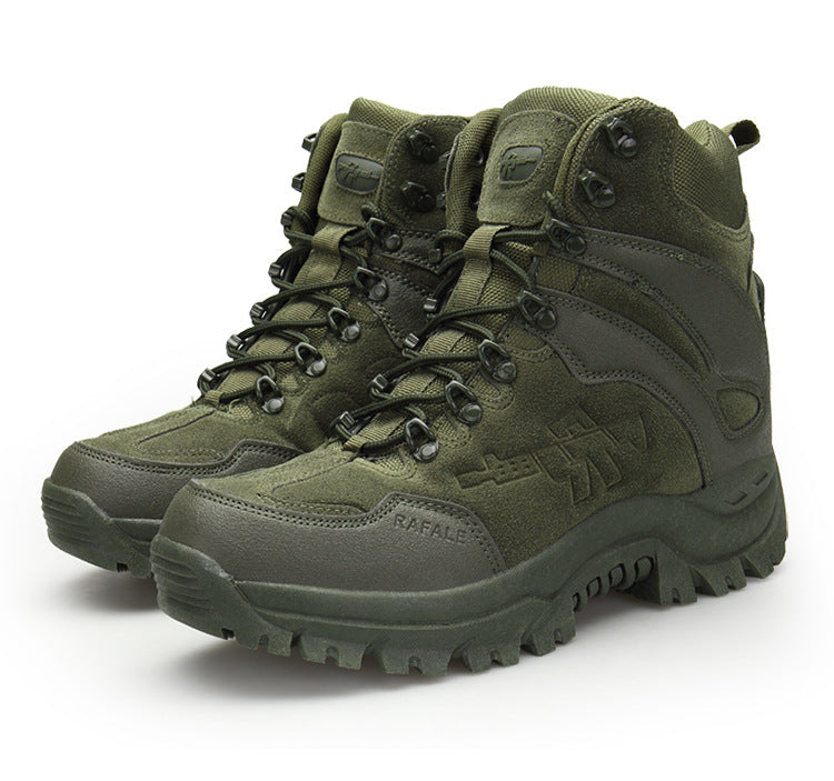 New Outdoor Tactical Boots Desert Men's Warm Snow Boots Hiking Boots