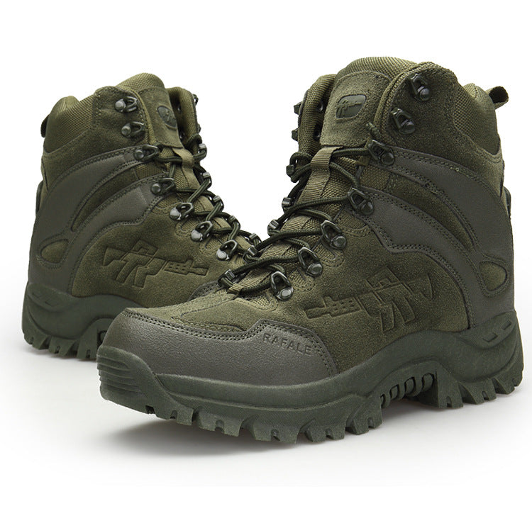 New Outdoor Tactical Boots Desert Men's Warm Snow Boots Hiking Boots