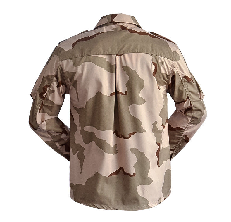 Outdoor Camouflage Tactical Suit Instructor's Uniform Male Field Long Sleeve Suit