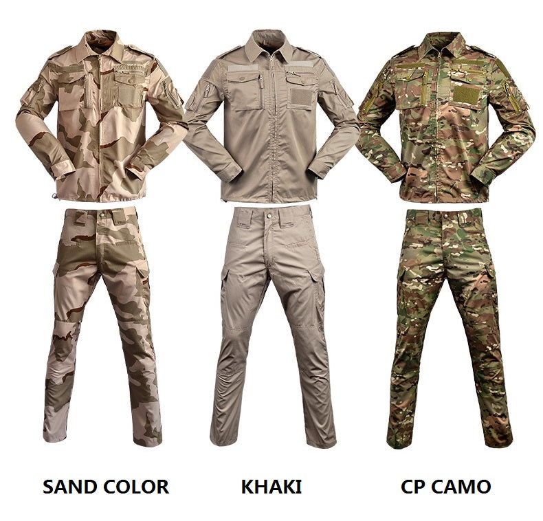 Outdoor Camouflage Tactical Suit Instructor's Uniform Male Field Long Sleeve Suit