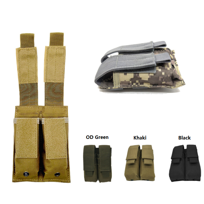 Tactical Special Training Small Double Cartridge Pack Camouflage Multi-functional Gear Magazine Pouch