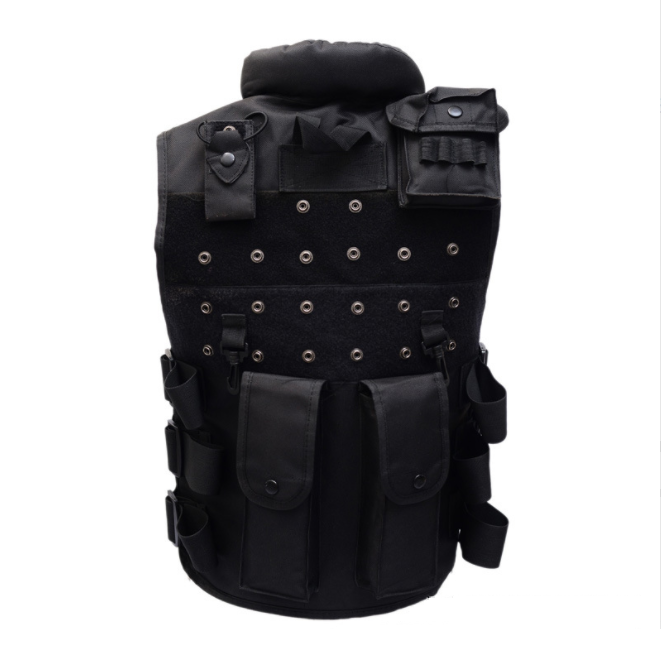 Tactical Outdoor Vest Combat Human CS Field Protective Equipment Security Training Vest