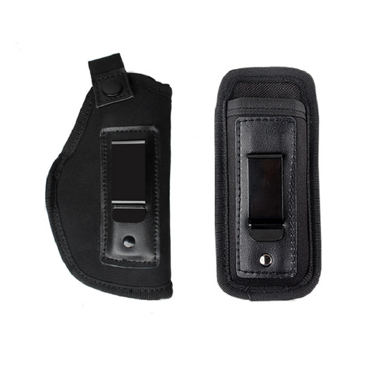 Tactical Magazine IWB Concealed Carry Waist Quick & Pull 9mm Holster Gun Bag