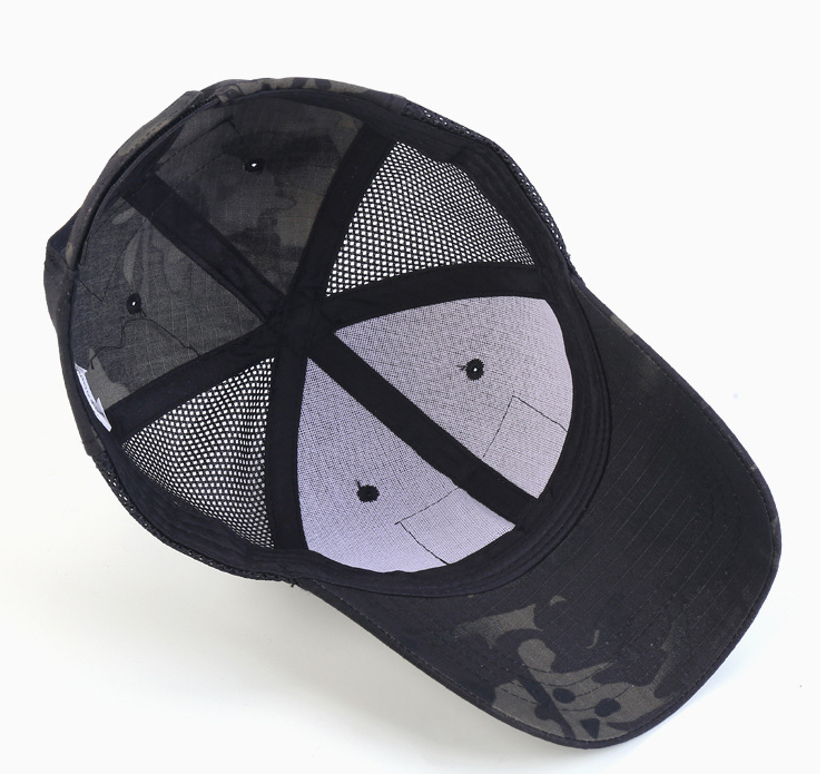 Military Fans Outdoor Baseball Cap Men's Tactical Camouflage Cap Sports Velcro Cap