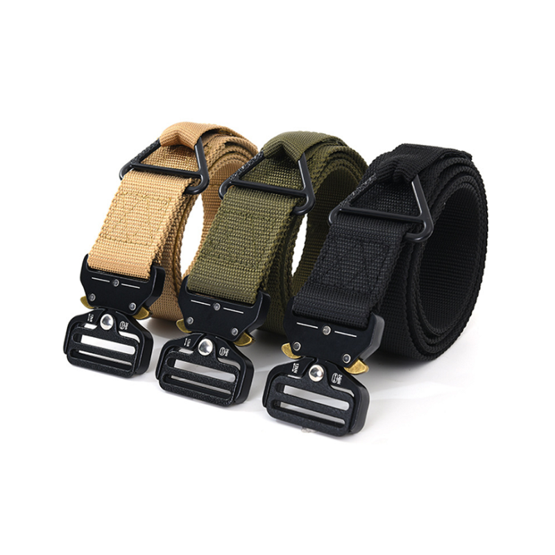 Cobra Buckle Outdoor Tactical Belt Men's Outdoor Recreational Nylon Belt