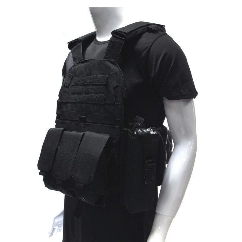 Outdoor Tactical Combat Training Vest Multi-funtional Molle System Vest