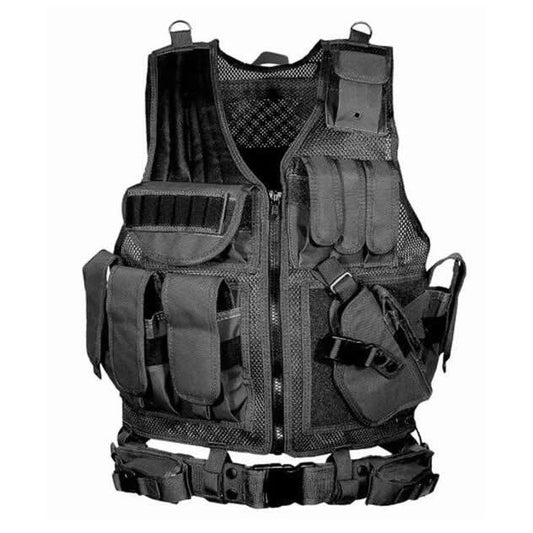 Tactical Vest Detachable Breathable Mesh Velcro Vest Security Patrol Soldier Vest