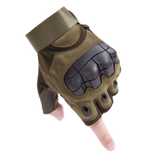 Tactical Half Finger Gloves Male Special Forces Combat Boxing Training Outdoor Mountaineering Fitness Military Training Riding Gloves