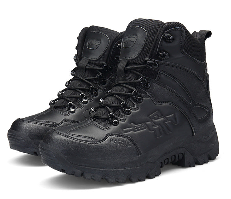 New Outdoor Tactical Boots Desert Men's Warm Snow Boots Hiking Boots