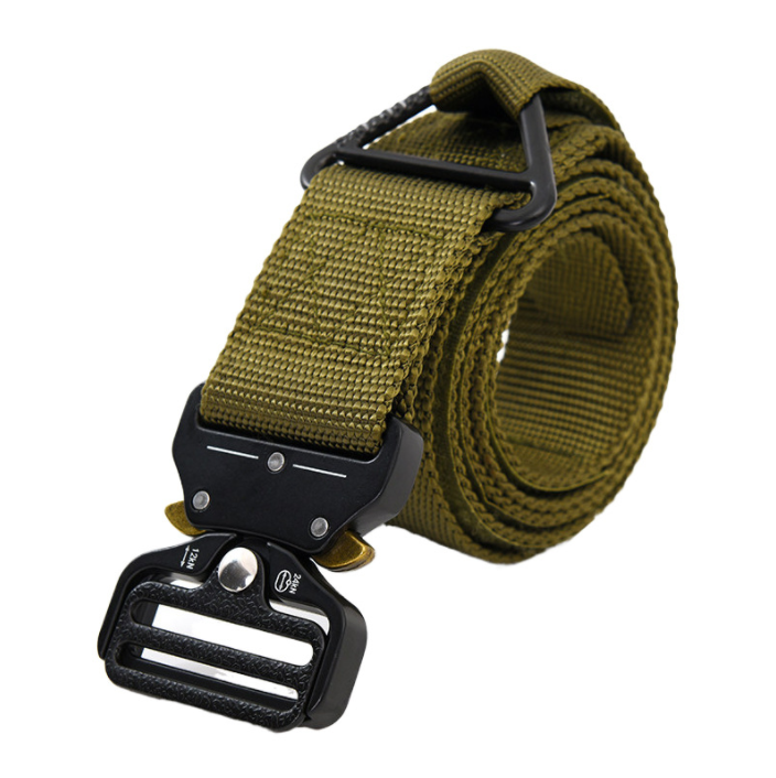 Cobra Buckle Outdoor Tactical Belt Men's Outdoor Recreational Nylon Belt