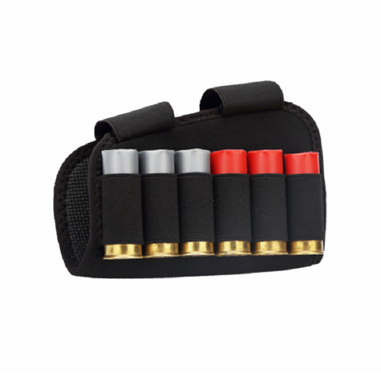 Tactical 6 Hole Shotgun Butt Case Outdoor Waterproof Bullet Pack Multifunctional Accessory