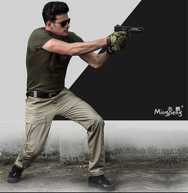 Outdoor Special Forces Tactical Stretch T-shirt Summer Training Quick-drying T-shirt Man