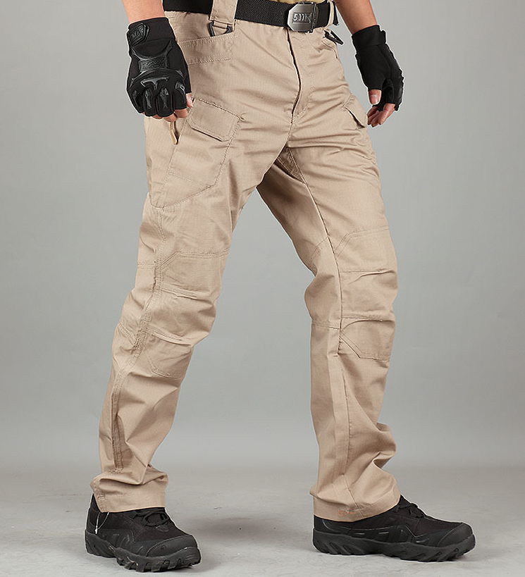 Outdoor IX7 Tactical Pants Loose Breathable Multi-pocket Overalls Military Fans Training Trousers