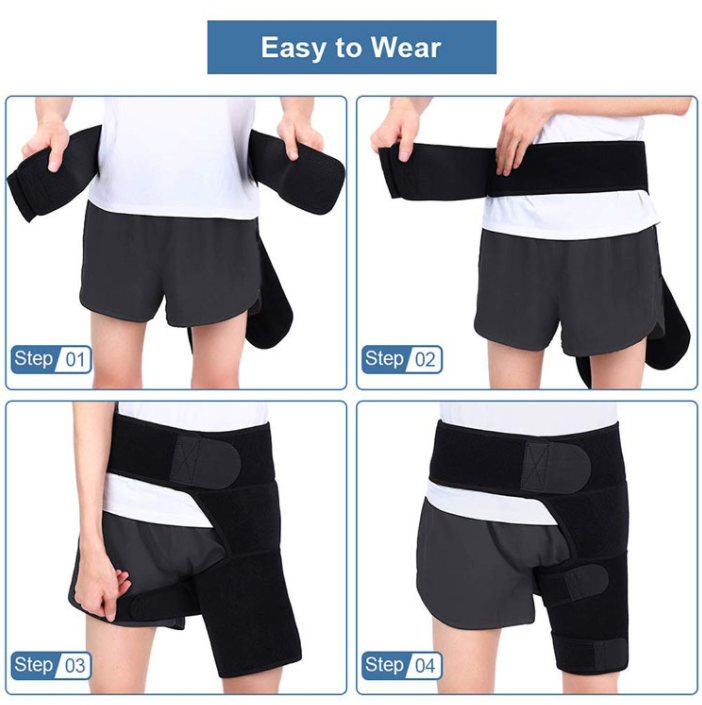 Outdoor Sports Muscle Strain Hip Protection Thigh Belt Hip Protection Full Leg Groin Protection