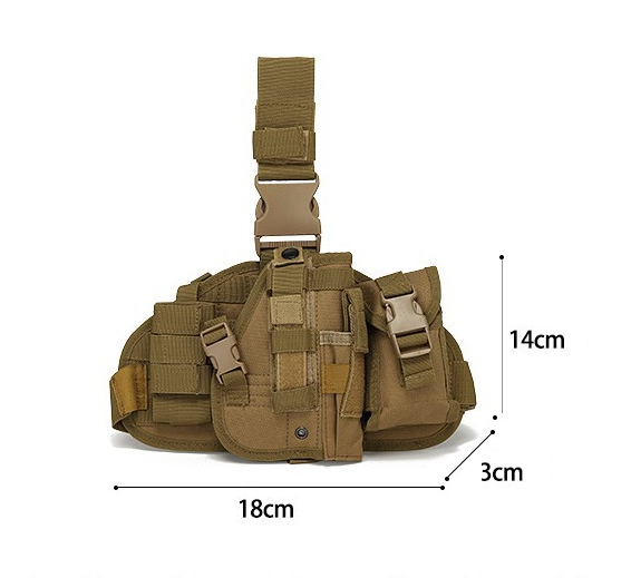 Tactical Belt Bag Wholesale Leggings Molle System Hanging Bag Training Combination Holster