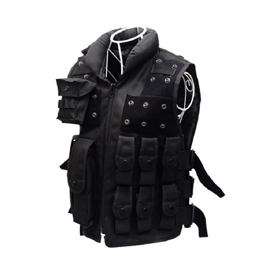 Tactical Outdoor Vest Combat Human CS Field Protective Equipment Security Training Vest