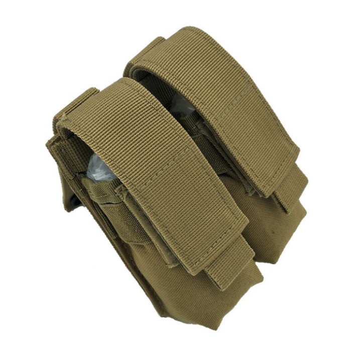 Outdoor Tactical  Single Double Magazine Pouch Flashlight Bag