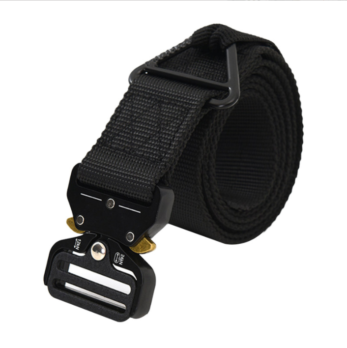 Cobra Buckle Outdoor Tactical Belt Men's Outdoor Recreational Nylon Belt